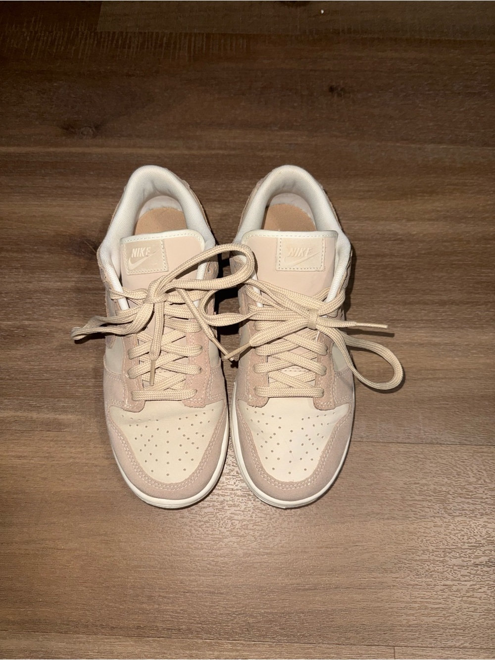 Nike Women’s Light Tan and Cream